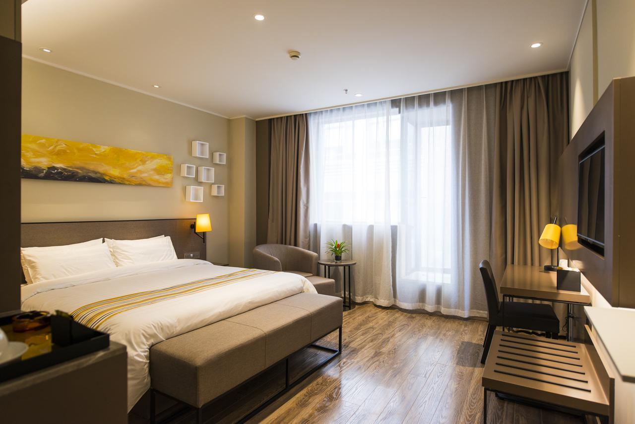 Home Inn Plus Shanghai Zhangjiang Park מראה חיצוני תמונה